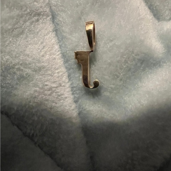 Bayou with love 14k gold and diamond initial charm. - Picture 6 of 6